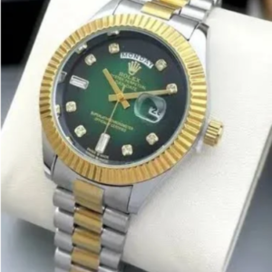 RS Classic Gold-Tone Chronograph Watch
