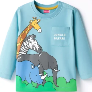 RS Kids Jungle Safari Full-Sleeve T-Shirt