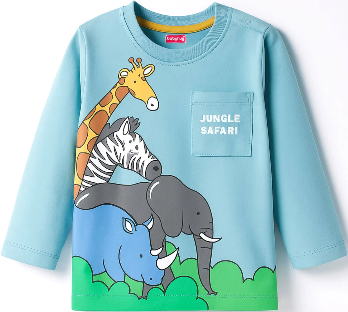 RS Kids Jungle Safari Full-Sleeve T-Shirt