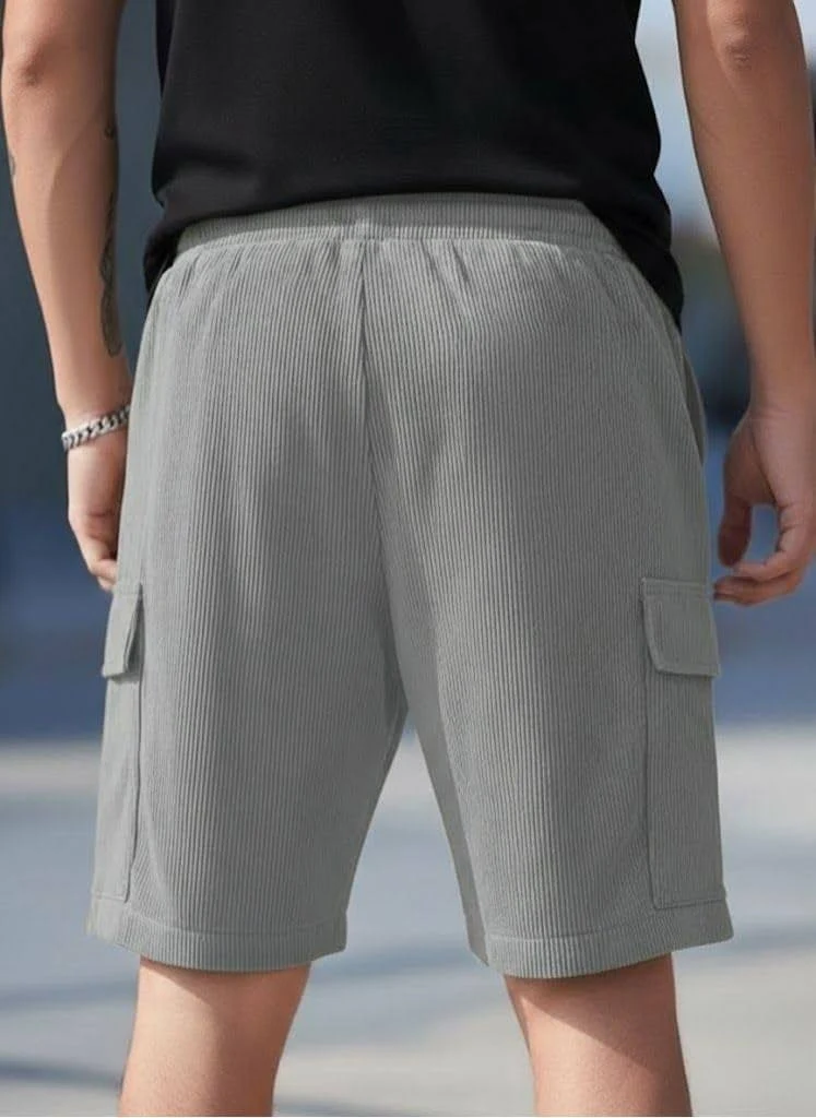RS Men’s Classic Corduroy Cargo Stretch Shorts - Image 3
