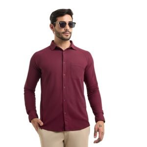 Workday Shirt for Men Long Raglan Sleeve Regular Fit Superior Stretch Wrinkle