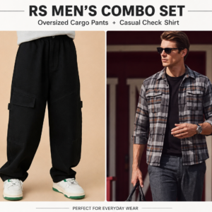 SMOWKLY Men's Casual Combo Set